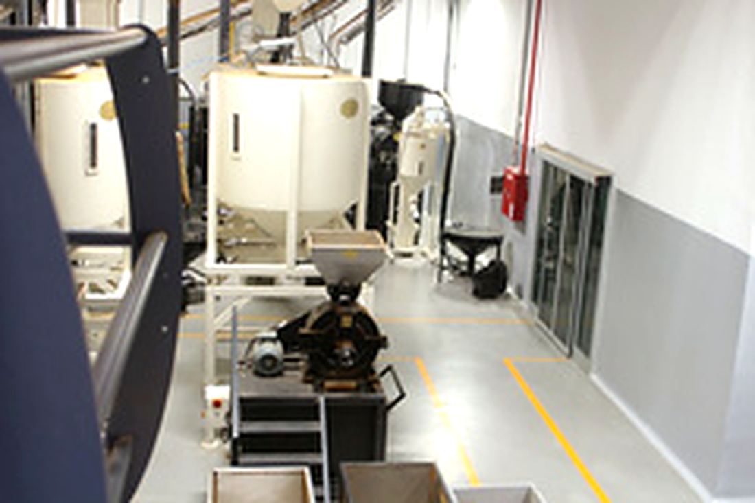 Quality-controlled production equipment at the Tahmis facility